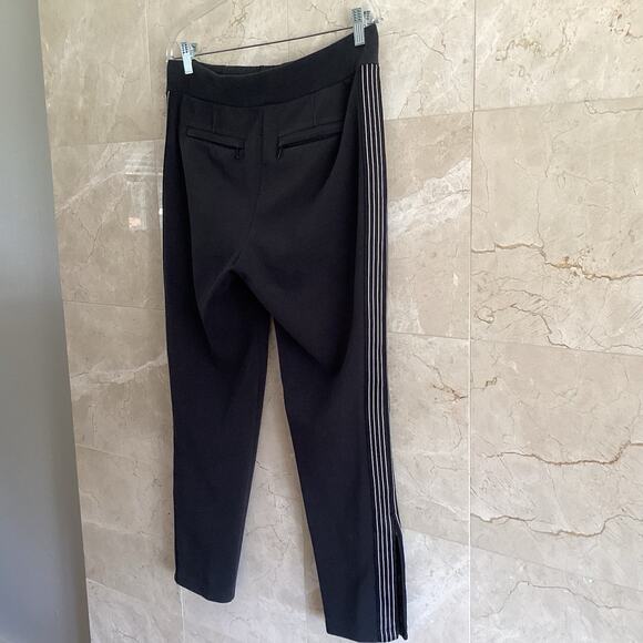 Athleta Matching Set XS/S Soft Black Stripe Fall Athleisure Sporty Travel Outfit - Picture 10 of 12